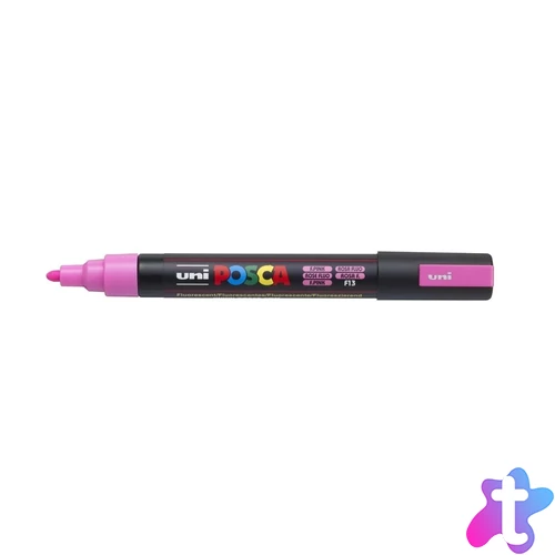 Dekormarker 1,8-2,5mm, Uni-Posca PC-5MR fluor rózsaszín