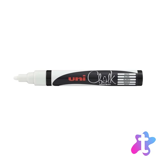 Krétamarker folyékony 1,8-2,5mm, Uni-Posca PWE-5M fehér