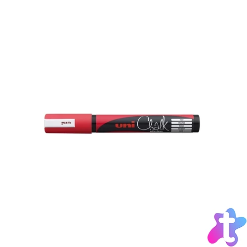 Krétamarker folyékony 1,8-2,5mm, Uni-Posca PWE-5M piros