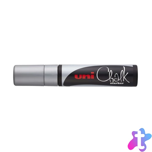 Krétamarker folyékony 15mm,Uni-Posca PWE-17K ezüst