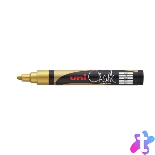 Krétamarker folyékony 1,8-2,5mm, Uni-Posca PWE-5M arany