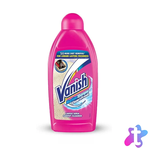 Szőnyeg- és kárpittisztító sampon 500 ml gépi Vanish Gold