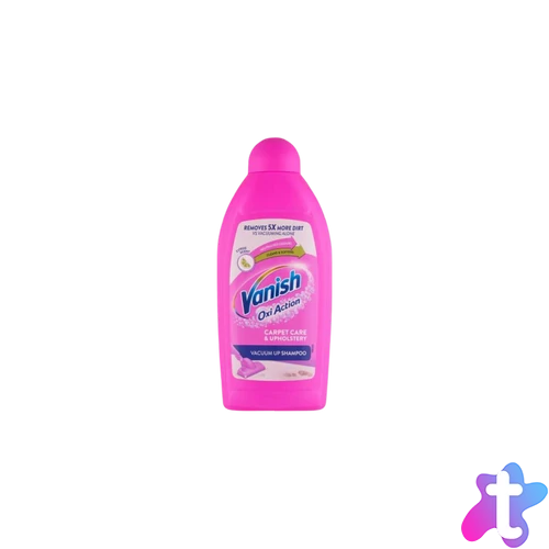 Szőnyeg- és kárpittisztító sampon 500 ml kézi Vanish Oxi Action