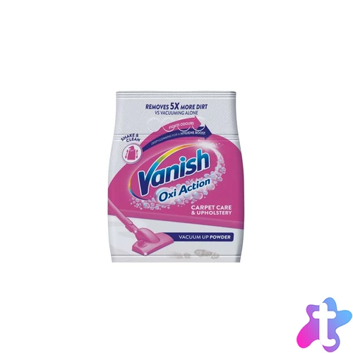 Szőnyeg- és kárpittisztító por 650 g Vanish Oxi Action értékcsökkent