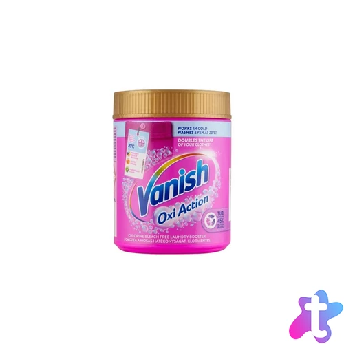 Folteltávolító por 470 g Vanish Oxi Action Pink
