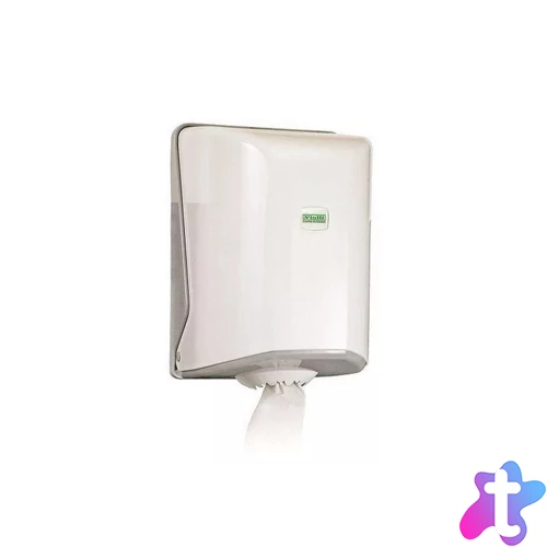 Adagoló tekercses kéztörlőhöz műanyag MAXI Vialli OG1 fehér