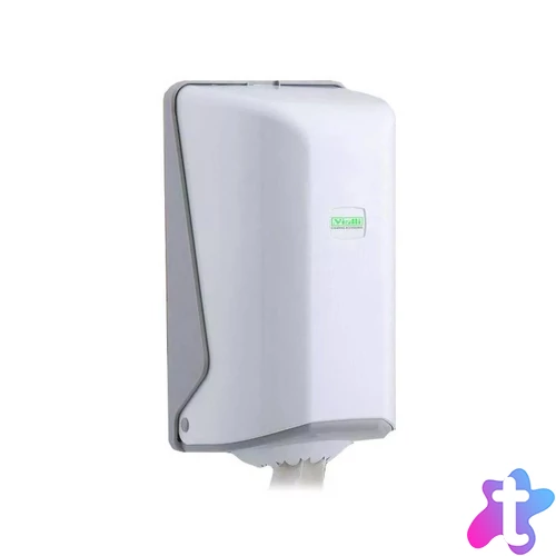 Adagoló tekercses kéztörlőhöz műanyag Mini Vialli SG1 fehér