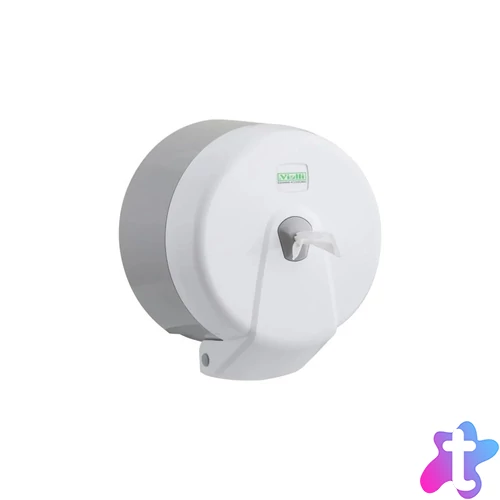 Adagoló toalettpapírhoz feedpoint/laponkénti műanyag MINI K3 Vialli fehér