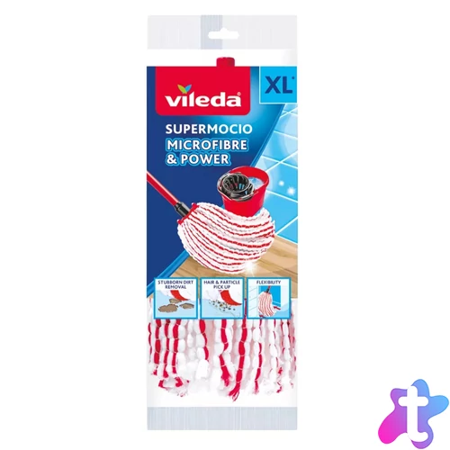 Felmosó fej mop utántöltő  Microfiber&Power Vileda_F20386