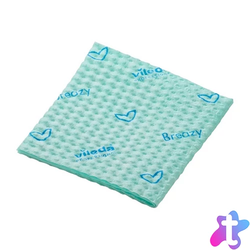 Törlőkendő mikroszálas Vileda Breazy zöld_161613