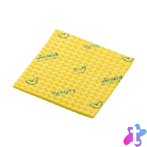 Törlőkendő mikroszálas Vileda Breazy sárga_161612
