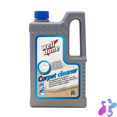 Szőnyegtisztító 1 liter Well Done