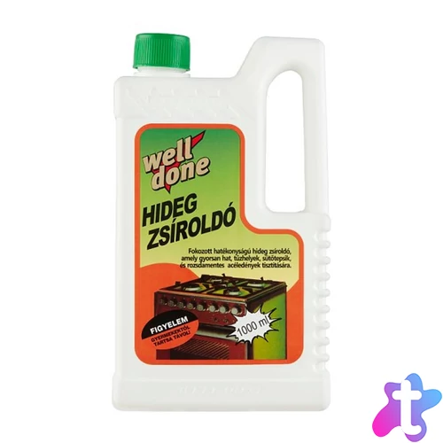 Hideg zsíroldó utántöltő 1 liter Well Done