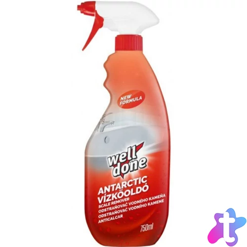 Vízkőoldó szórófejes 750 ml Antartic Well Done