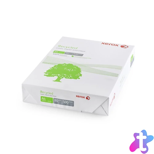 Másolópapír A4, 80g, Xerox recycled újrahasznosított 500ív/csomag, 