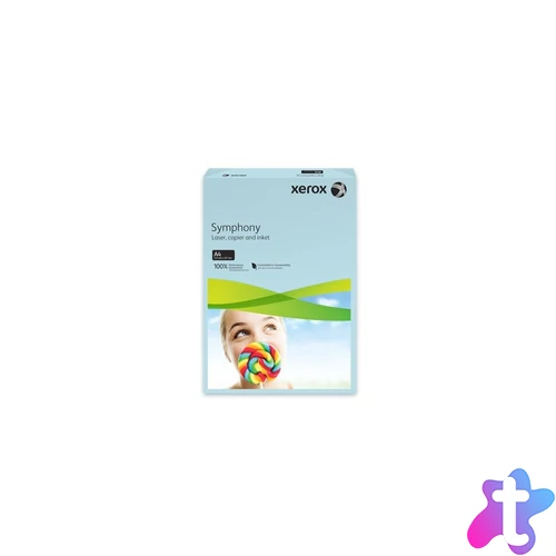 Másolópapír színes, A4, 80 g XEROX Symphony, 500ív/csomag, kék
