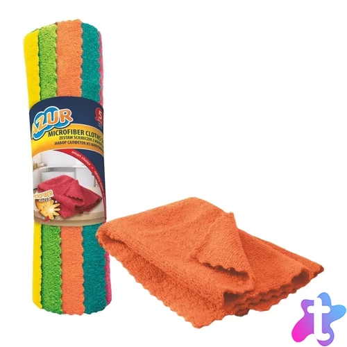 Törlőkendő mikroszálas 5 db/csomag Azur York_026190