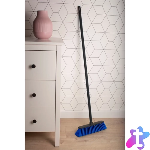 Partvis fej műanyag 40 cm 110 cm nyéllel Azur York_051030 kék