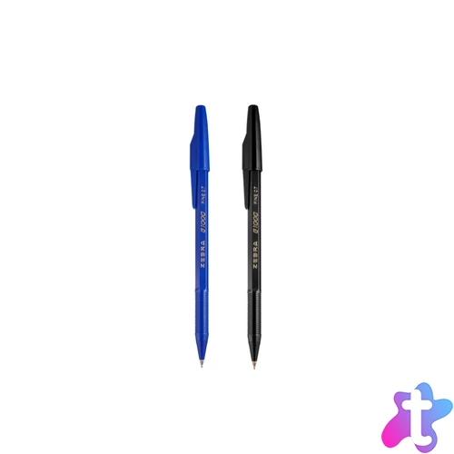 Golyóstoll 0,7mm, kupakos, fekete B1000 Zebra, írásszín fekete