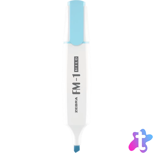 Szövegkiemelő 3,5 mm, Zebra FM-1 Mild, kék