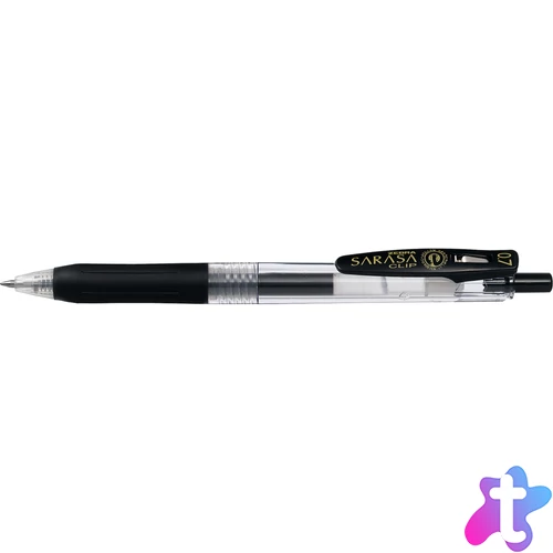 Zseléstoll 0,5 mm Zebra Sarasa Clip, fekete