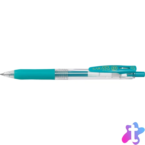 Zseléstoll 0,5 mm Zebra Sarasa Clip, kékeszöld