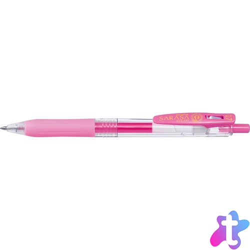 Zseléstoll 0,5 mm Zebra Sarasa Clip, rózsaszín