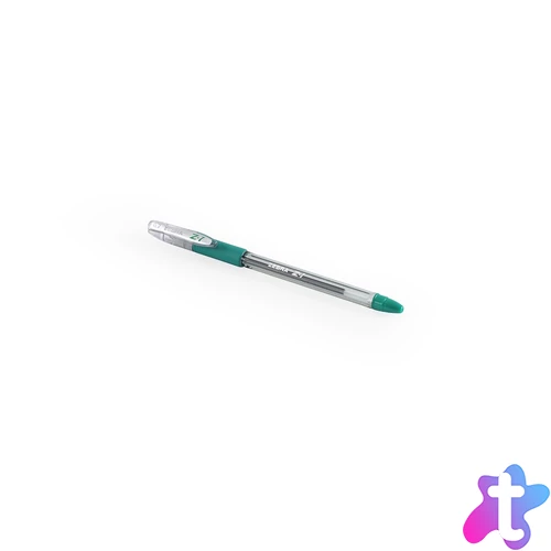 Golyóstoll 0,7mm, kupakos Zebra Z1, írásszín zöld