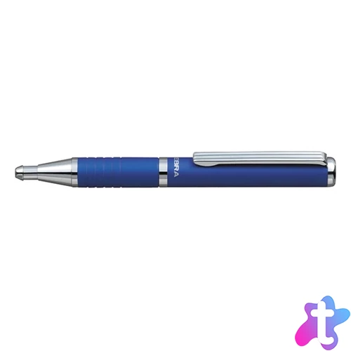 Golyóstoll metál kék test, Zebra SLF1, írásszín kék