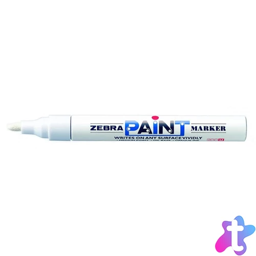 Lakkmarker olajbázisú Zebra fehér