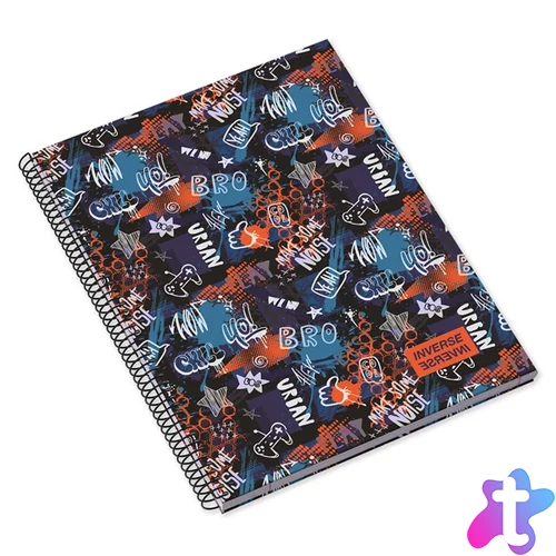 Ambar Inverse Teen A4 80 lap vonalas spirálfüzet