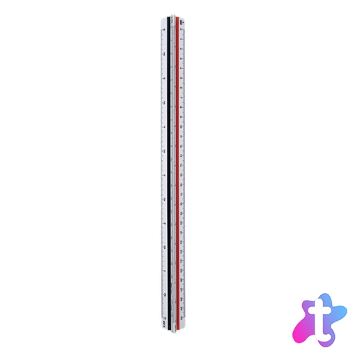 Aristo 30 cm "D" műszaki iskolai léptékvonalzó
