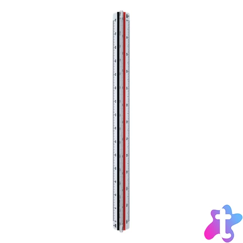 Aristo 30 cm "B" építész léptékvonalzó
