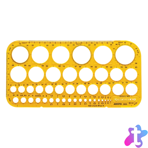 Aristo 45 körös körsablon