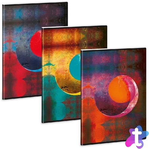 Ars Una Moon mix 5224 A4 extra kapcsos kockás füzet