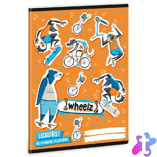 Ars Una Wheelz 23 (5262) A5 leckefüzet
