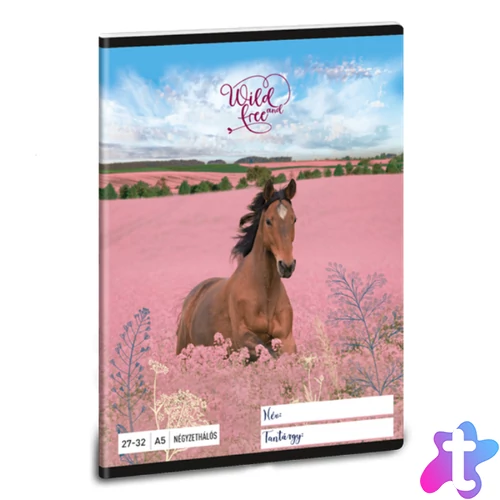 Ars Una Wild And 24 (5359) A5 27-32 kockás füzet