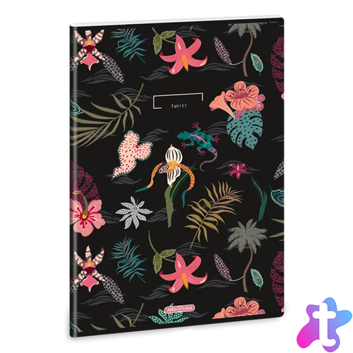 Ars Una Tahiti 25 (5461) A4 extra kapcsos kockás füzet