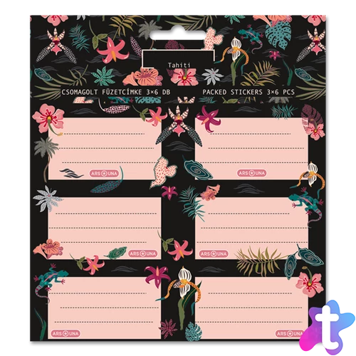 Ars Una Tahiti 25 (5461) 3x6 db füzetcímke