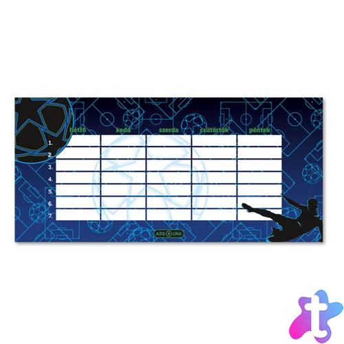 Ars Una Champs 25 (5460) 1 lapos órarend