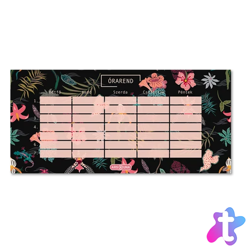 Ars Una Tahiti 25 (5461) 1 lapos órarend