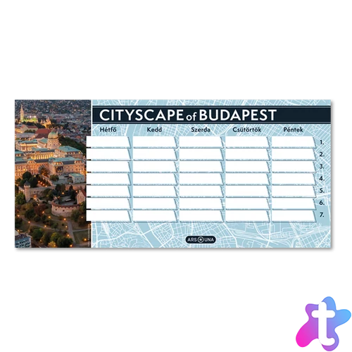 Ars Una Cityscape 25 (5482) 1 lapos órarend