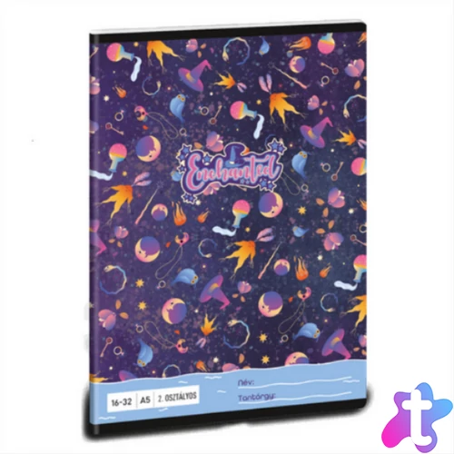 Ars Una Encahnted 24 (5350) A5 16-32 2. osztályos vonalas füzet