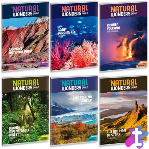 Ars Una Natural Wonders A5 extra kapcsos sima füzet