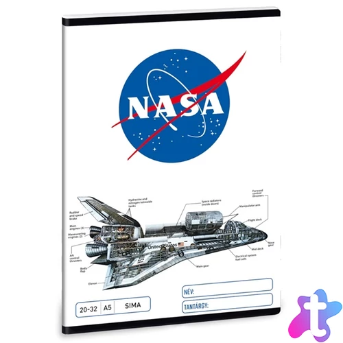 Ars Una NASA-1 5063 A5 20-32 sima füzet