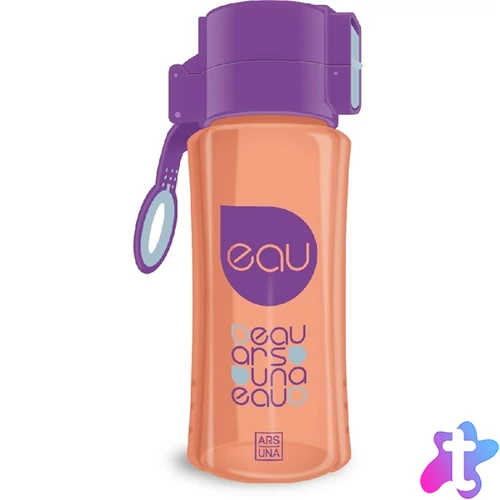 Ars Una EAU 450ml-es 5075 lila/narancssárga kulacs