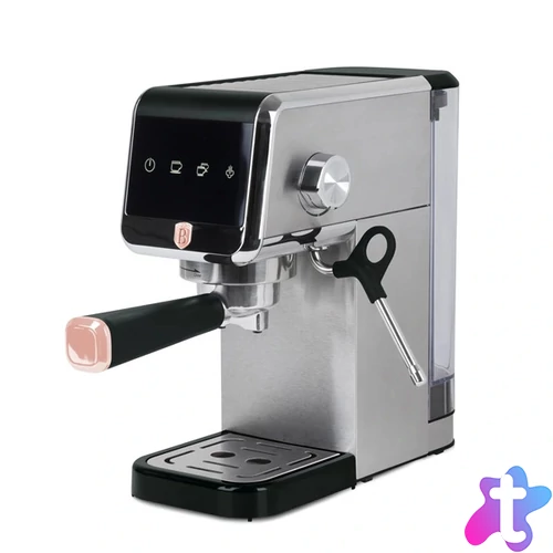 Berlinger Haus BH/9622 Black Rose Collection fekete- rózsaarany espresso kávéfőző