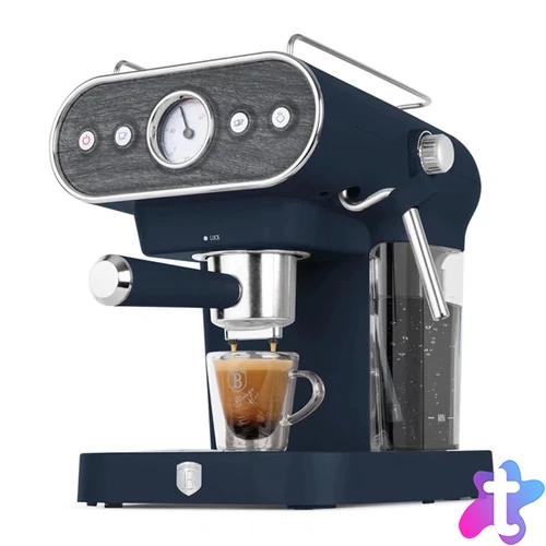Berlinger Haus BH/9858 3in1 matt kék espresso kávéfőző