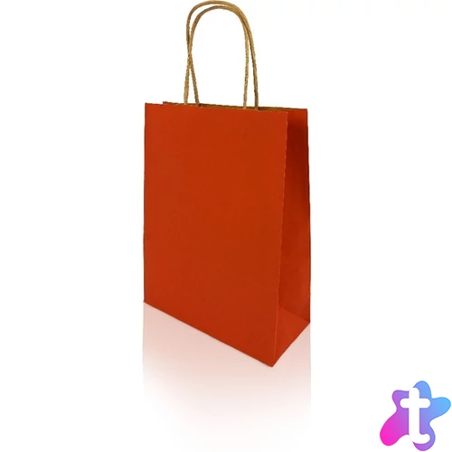 Bong h-GREEN L 32x42x15cm piros papírtáska