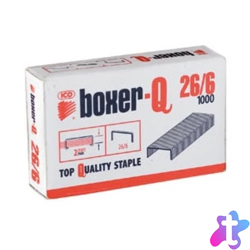 Boxer-Q 26/6 fűzőkapocs